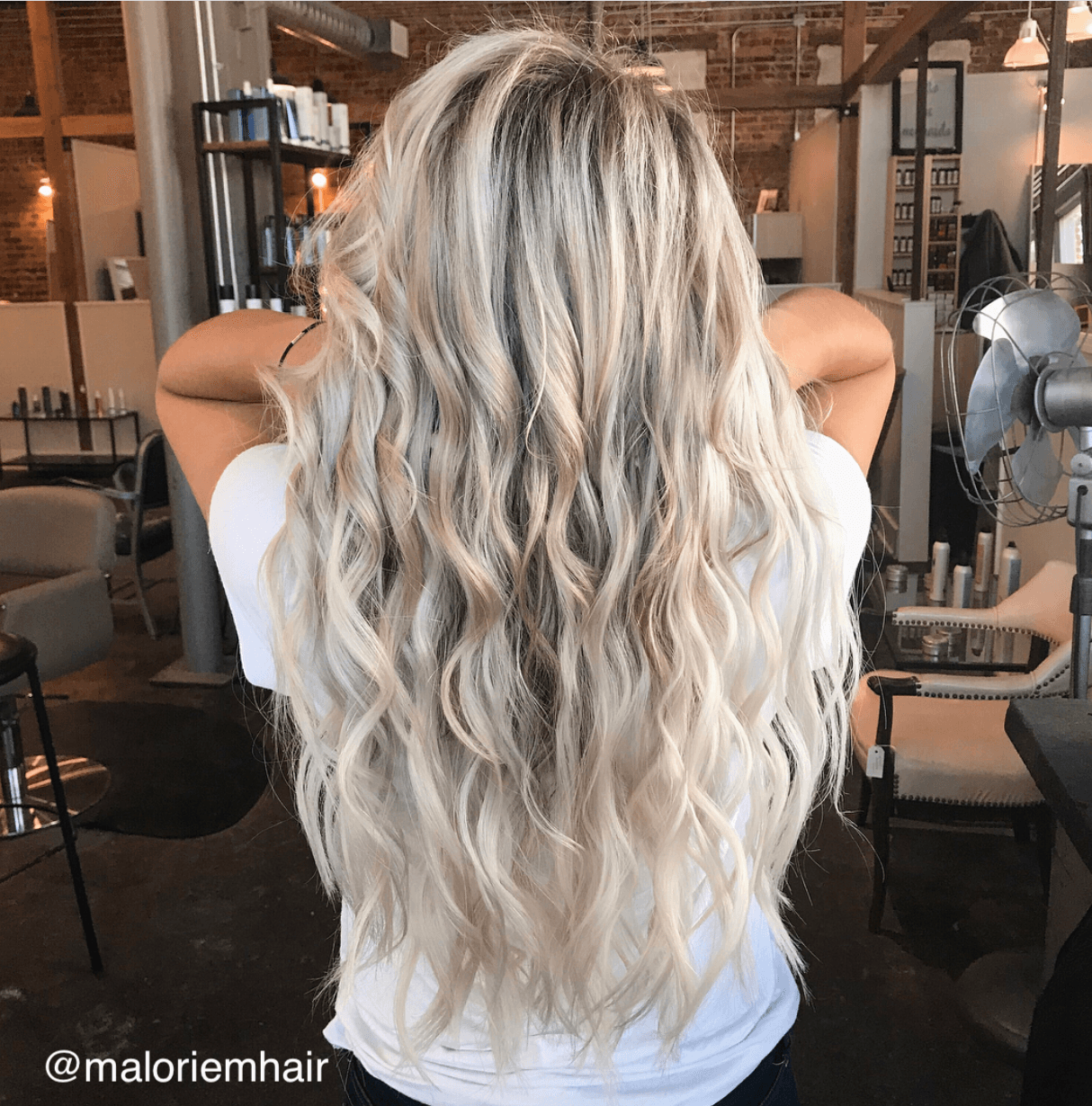 25mm Rose Gold Curling Iron (with-clamp)