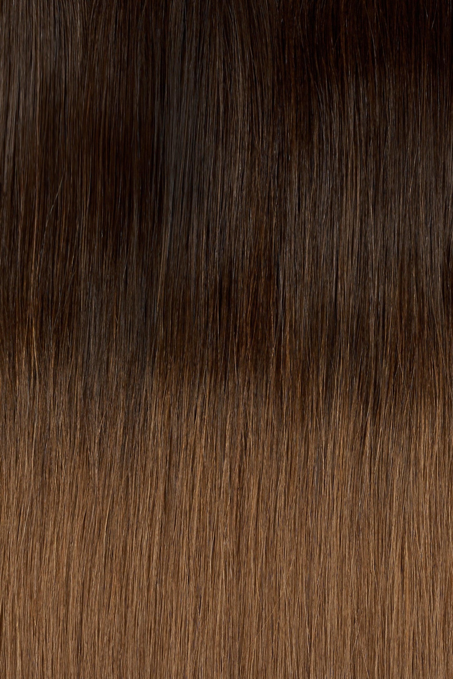 Ombre - Espresso (#1C) to Chestnut Brown (#6C) 20" Keratin Tip