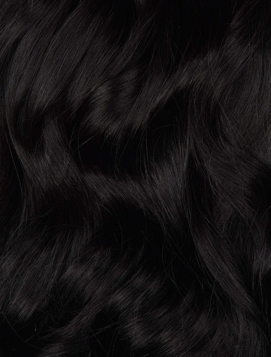 Natural Black (#1A) 20" Keratin Tip
