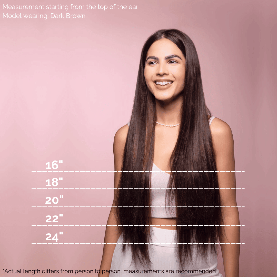 Ombre Cool Brown (#10C) to White Blonde (#60B) Tape (50g)