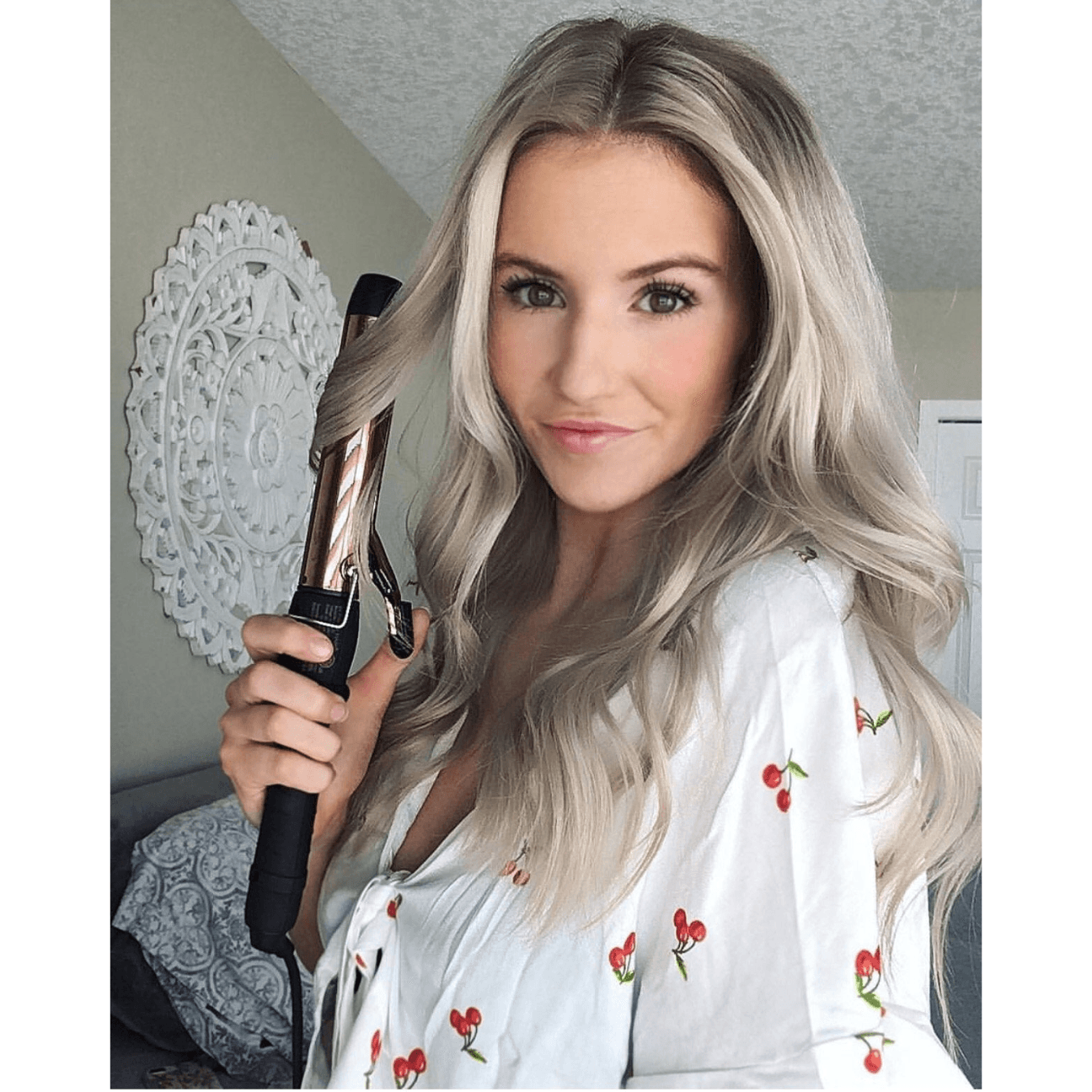 25mm (1") Rose Gold Curling Iron (with clamp) (Backorder)