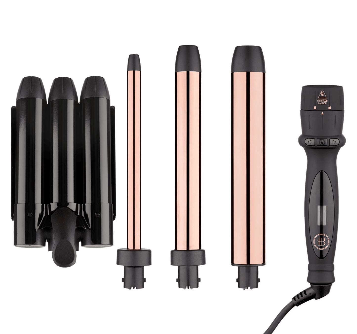 3-in-1 Curling Wand + Hair-Waver (loop)