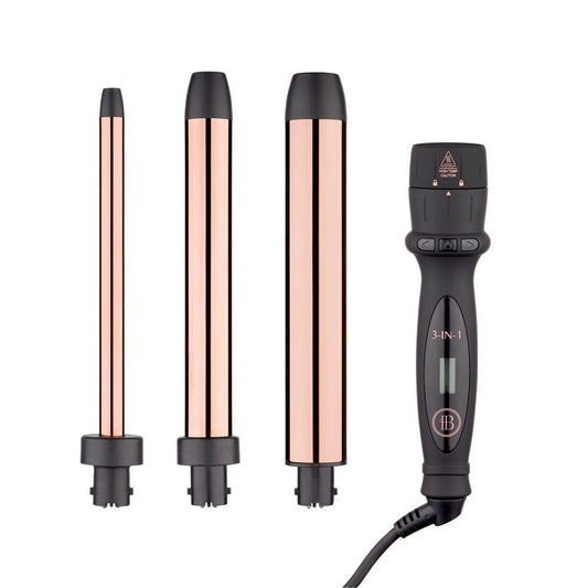 3-in-1 Curling Wand with Extended-Barrels (loop)