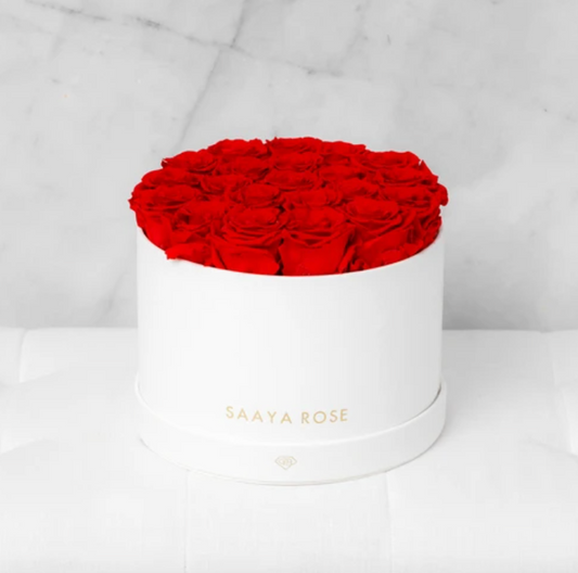 ROUND ROSE BOX (MEDIUM)